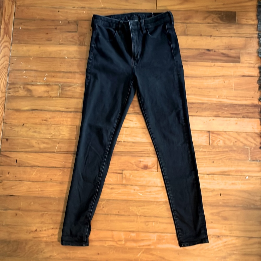 Dream High Waisted Black Jeans